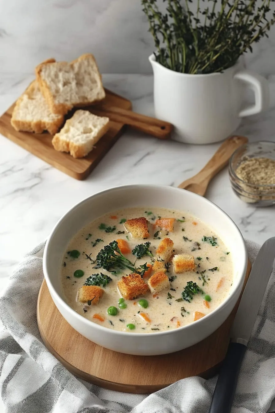 Smoked Gouda Broccoli Soup