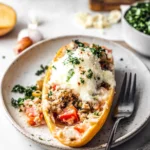 Delicious Spaghetti Squash Boats Filled with Flavor