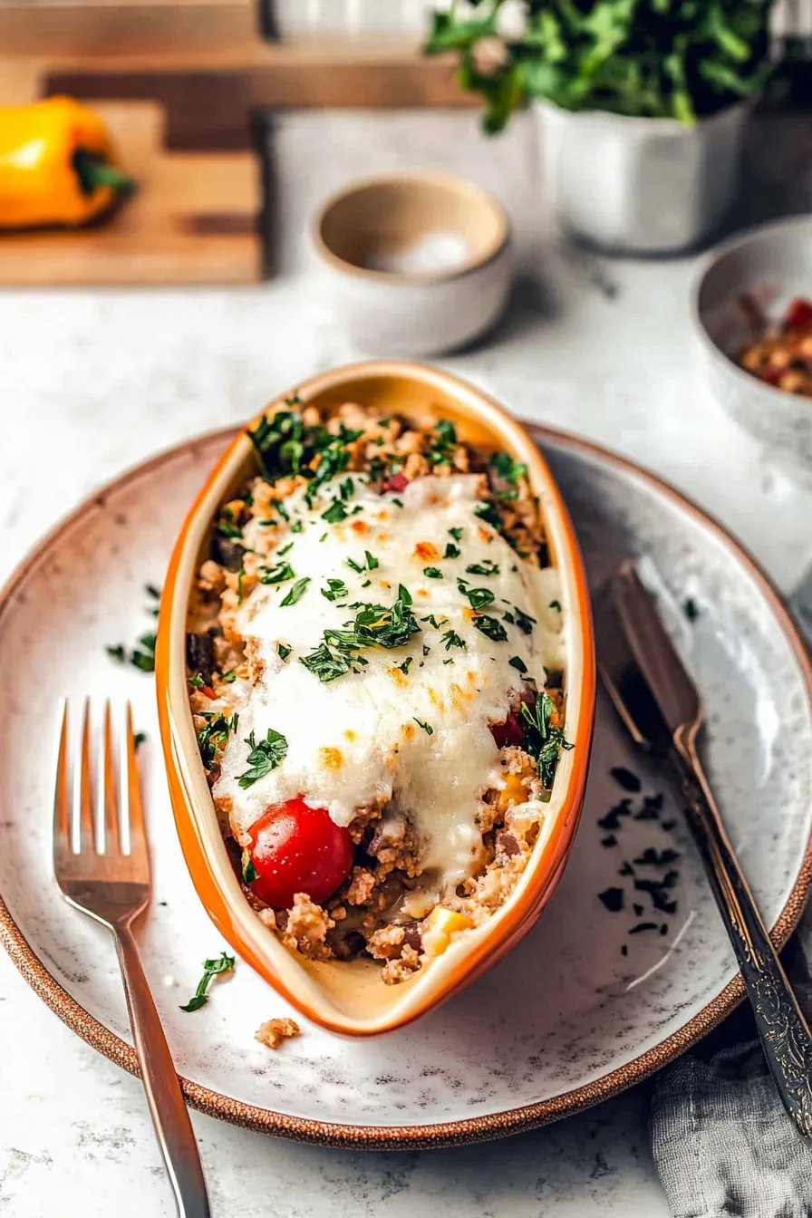 Spaghetti Squash Boats
