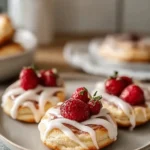 Delicious Strawberry Cream Cheese Danish