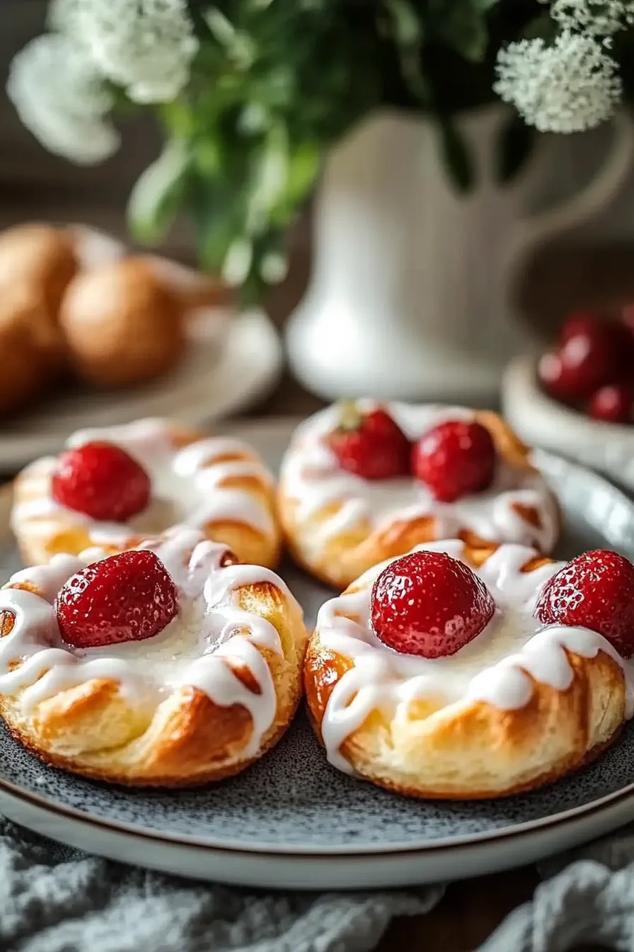 Strawberry Cream Cheese Danish Recipe Easy Brunch Favorite