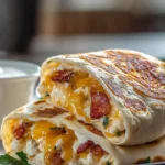 Tasty Bacon Ranch Chicken Wraps Ready to Enjoy!