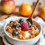 Delicious Peach Crisp Made with Fresh Peaches