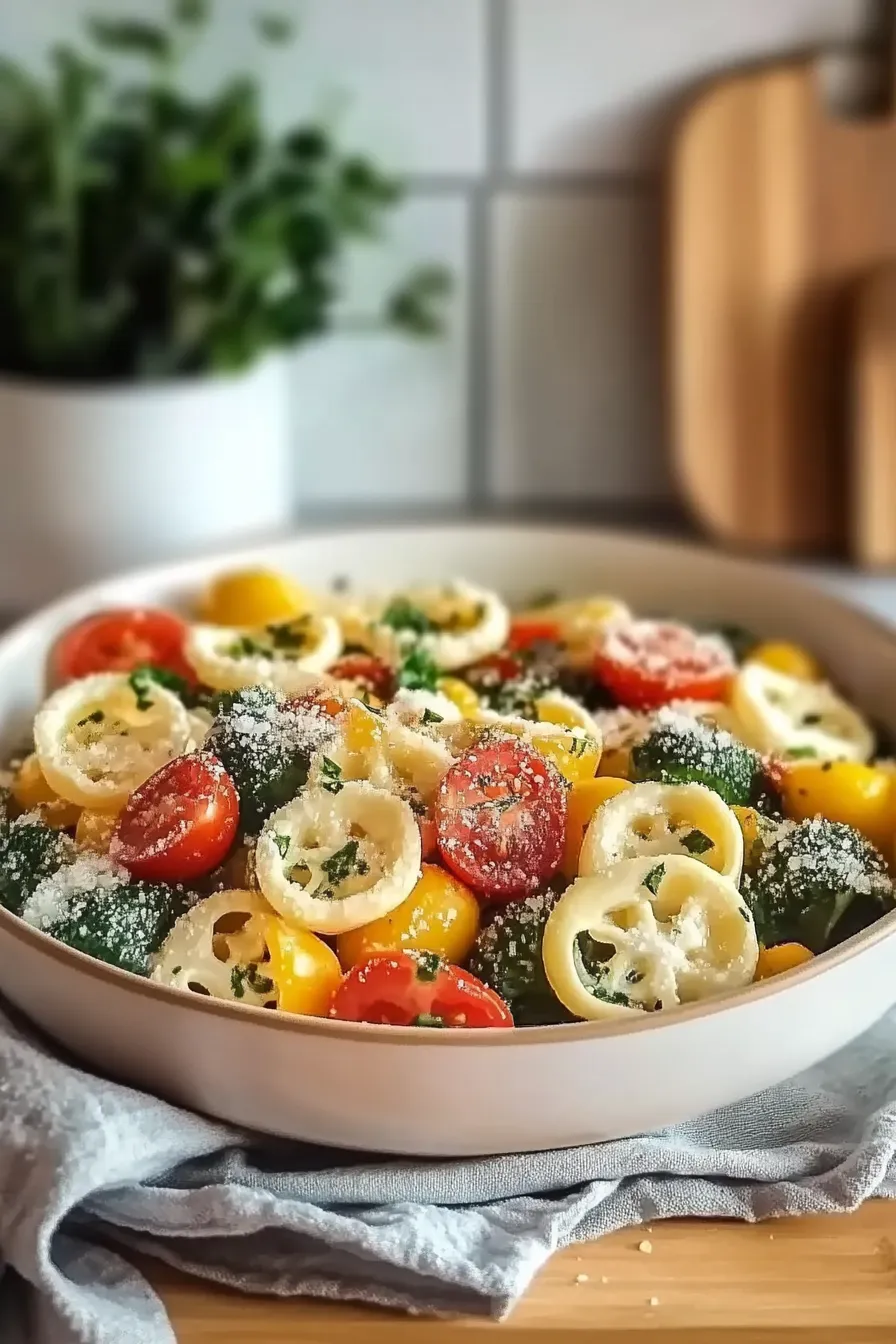 Tortellini with Summer Veggies