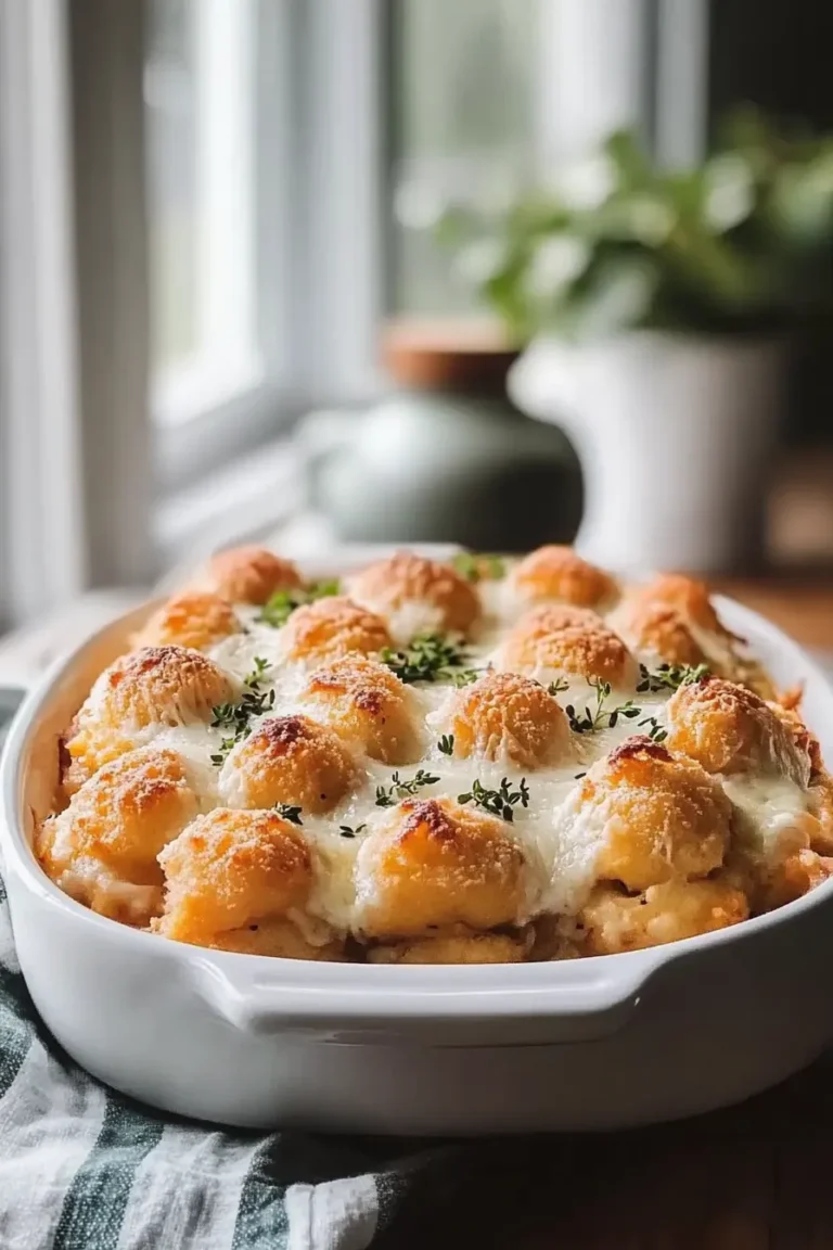 Delicious Ultimate Tater Tot Casserole Freshly Baked