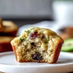 Freshly Baked Zucchini Chocolate Chip Muffins