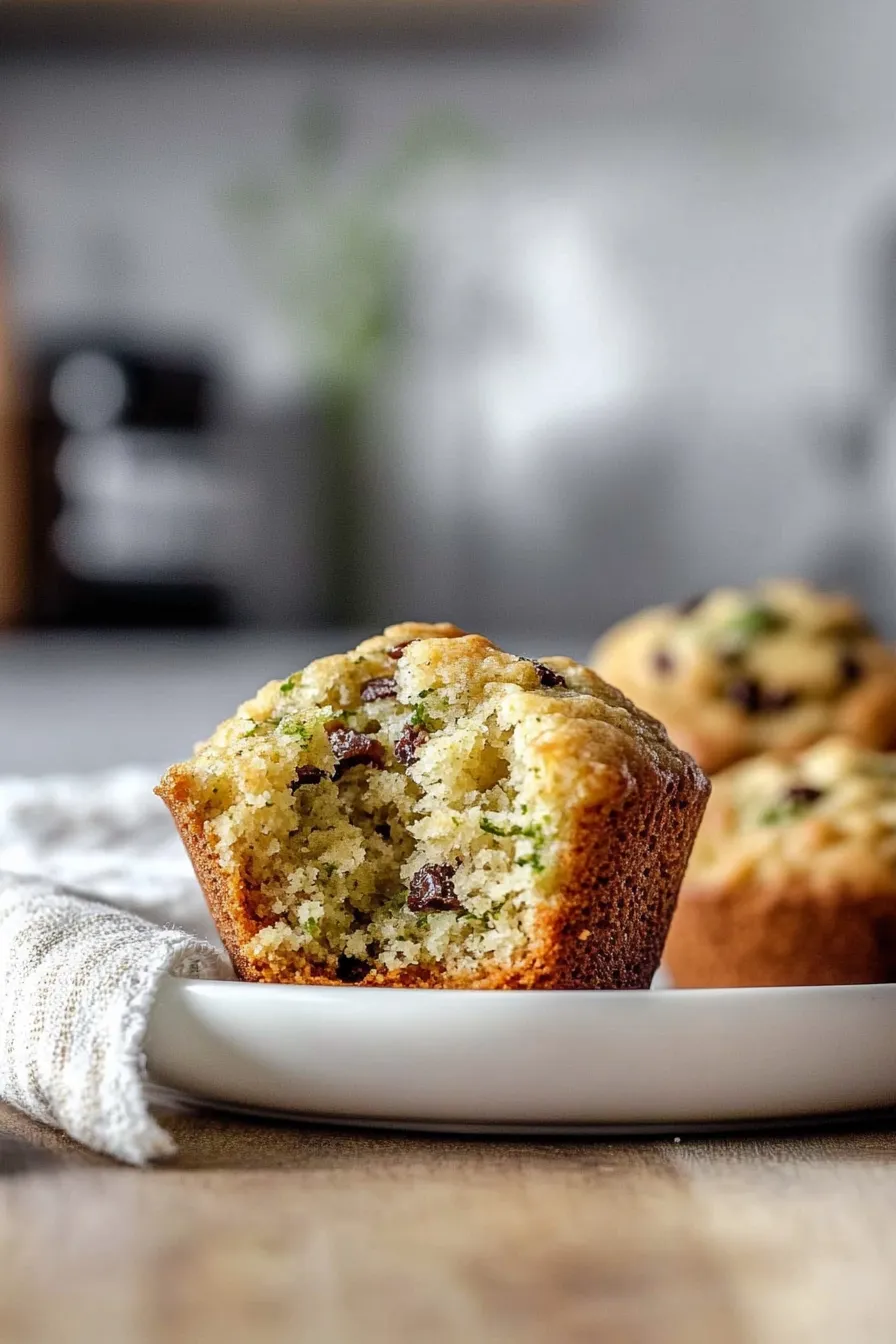 Zucchini Chocolate Chip Muffins