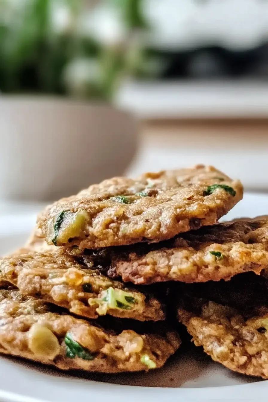 Delicious Zucchini Cookies Fresh Out of the Oven