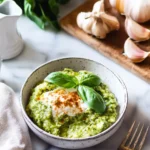 15 Minute Spinach Basil Pesto Ready to Serve