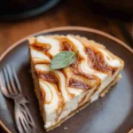 Delicious Apple Butter Cheesecake Slice