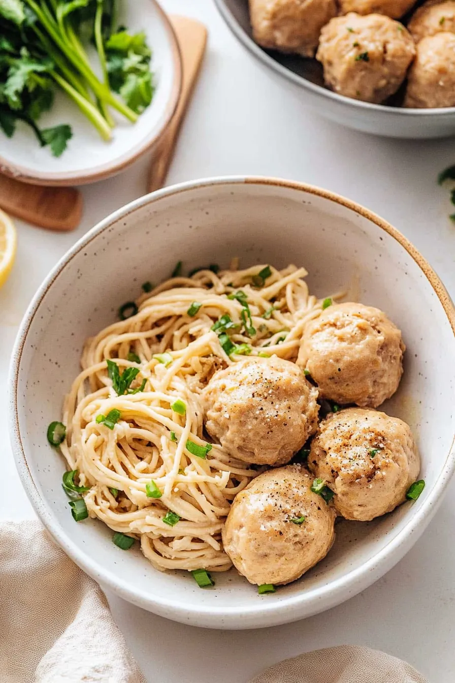 Asian Turkey Meatballs
