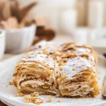 Flaky Baklava Rolls Ready to Serve