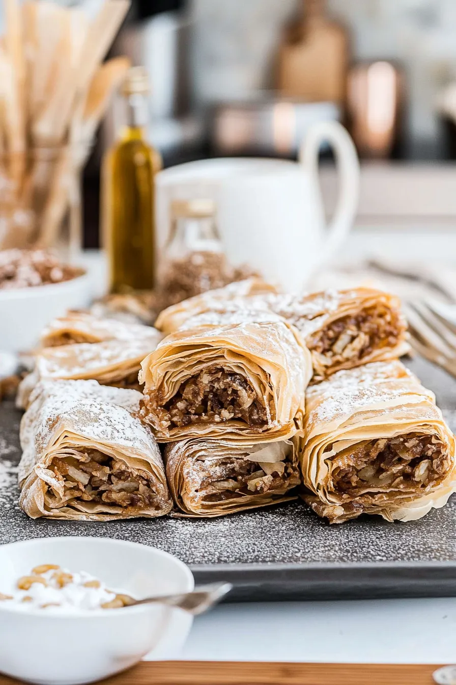 Baklava Rolls