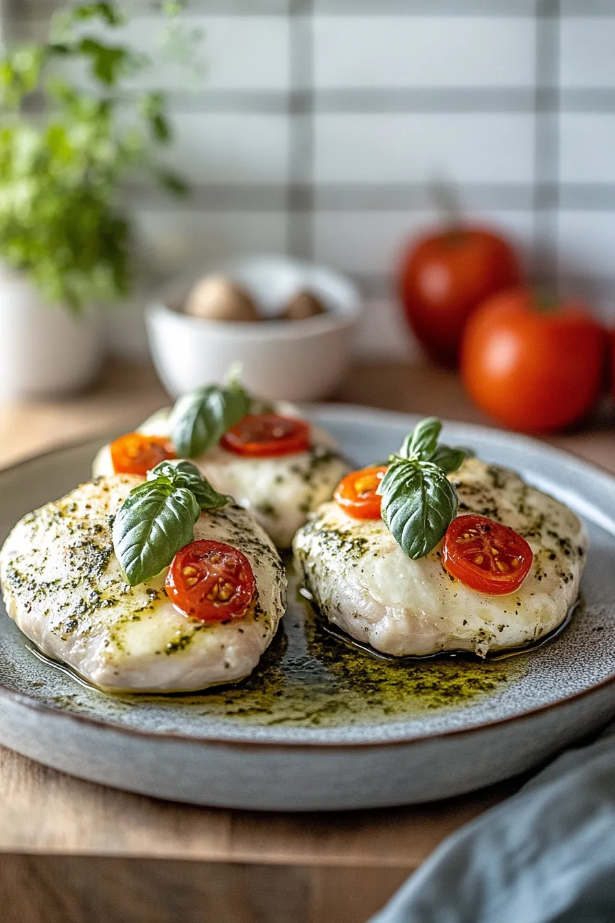 Basil Pesto and Ricotta Stuffed Chicken Recipe
