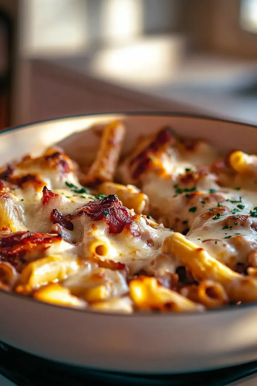 BBQ Chicken Mac and Cheese