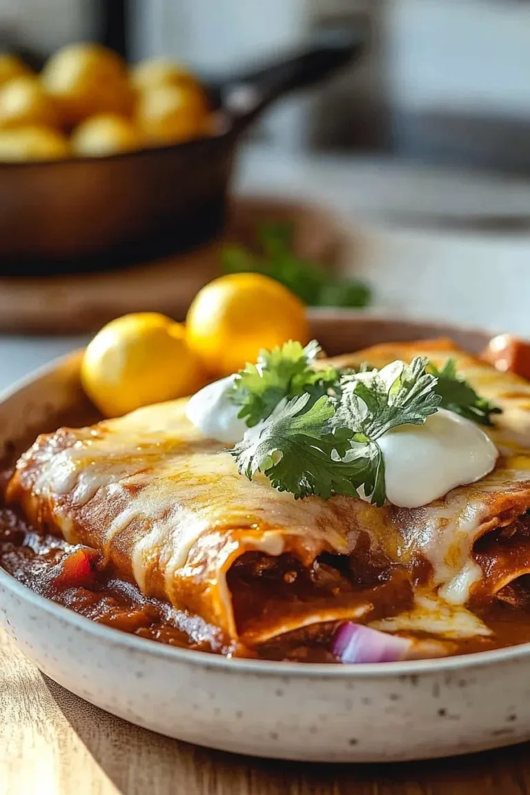 Delicious Birria Enchiladas Ready to Serve