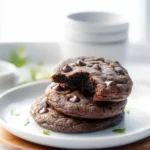 Brownie Mix Cookies Fresh Out of the Oven