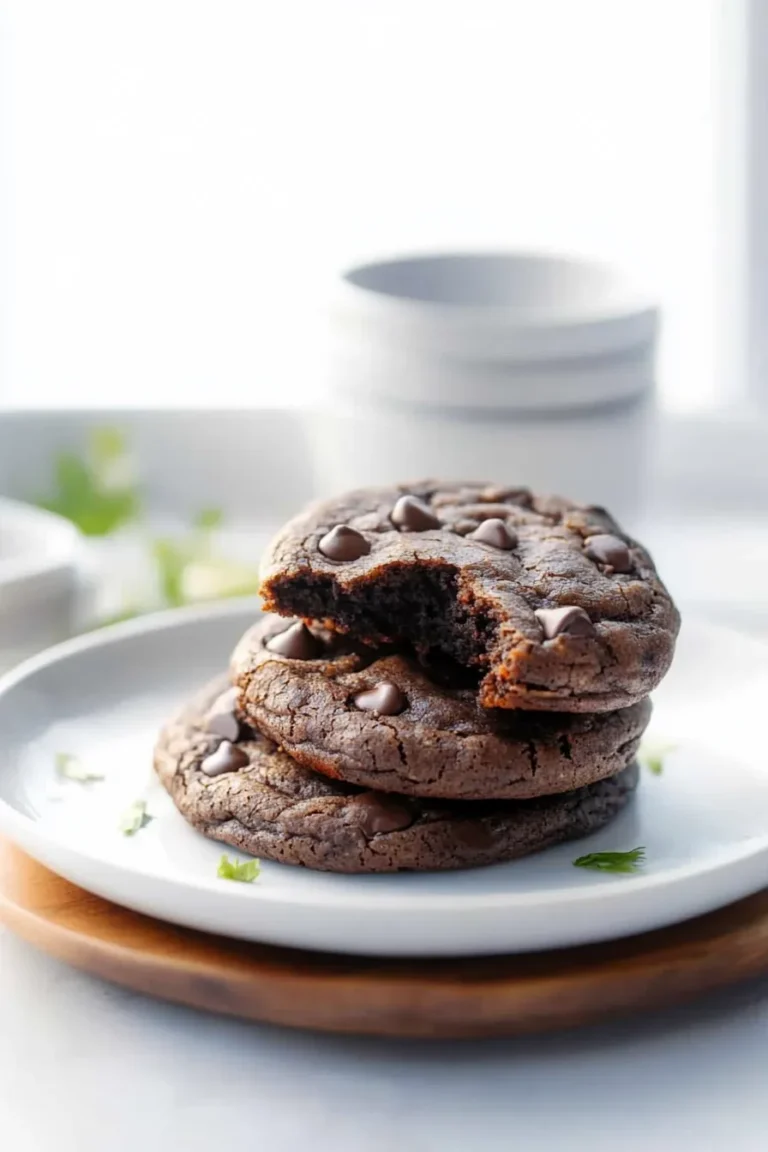 Brownie Mix Cookies Fresh Out of the Oven