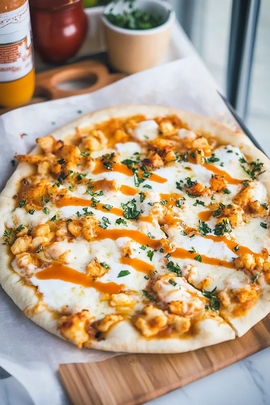 Buffalo Chicken Pizza