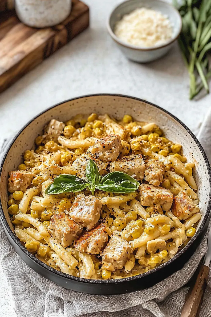 Chicken and Corn Pasta