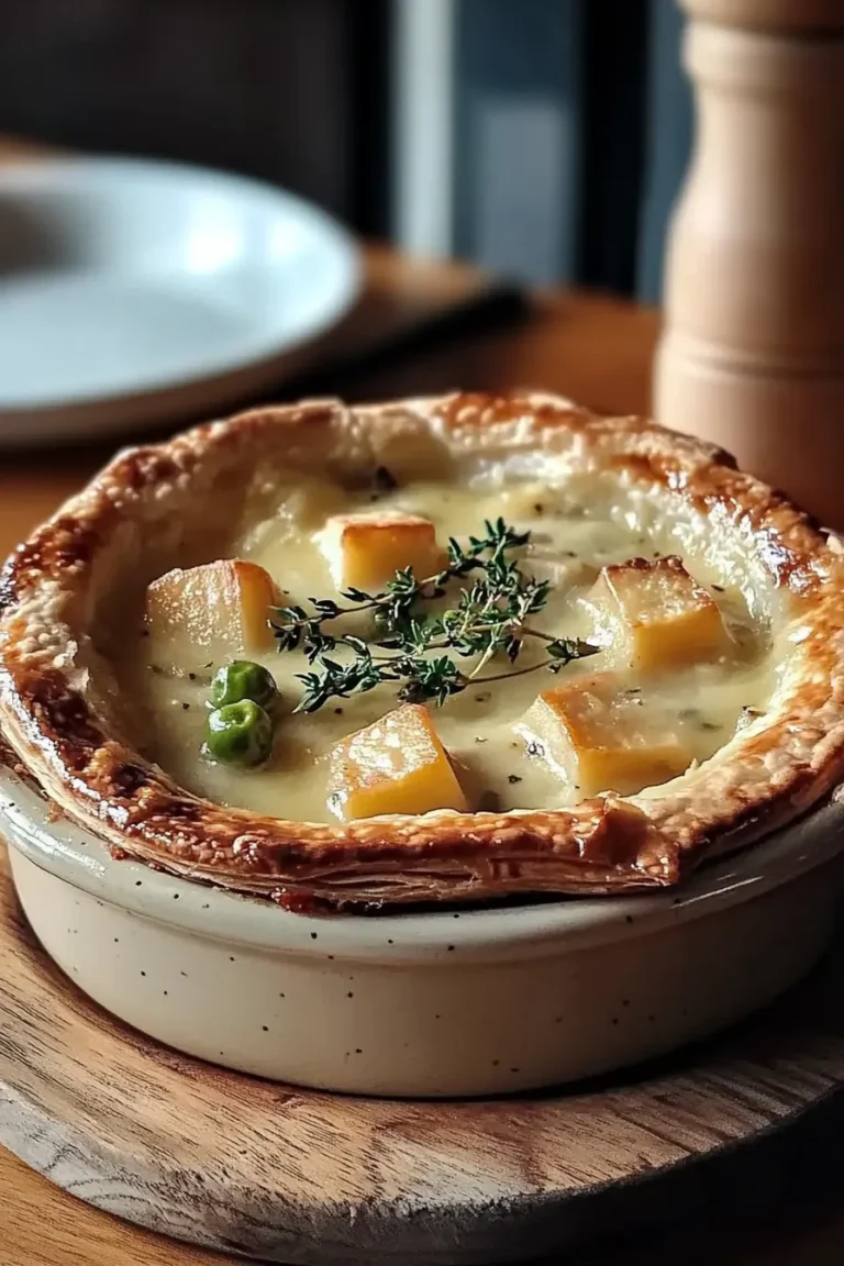 Delicious Chicken Pot Pie with Flaky Pie Crust