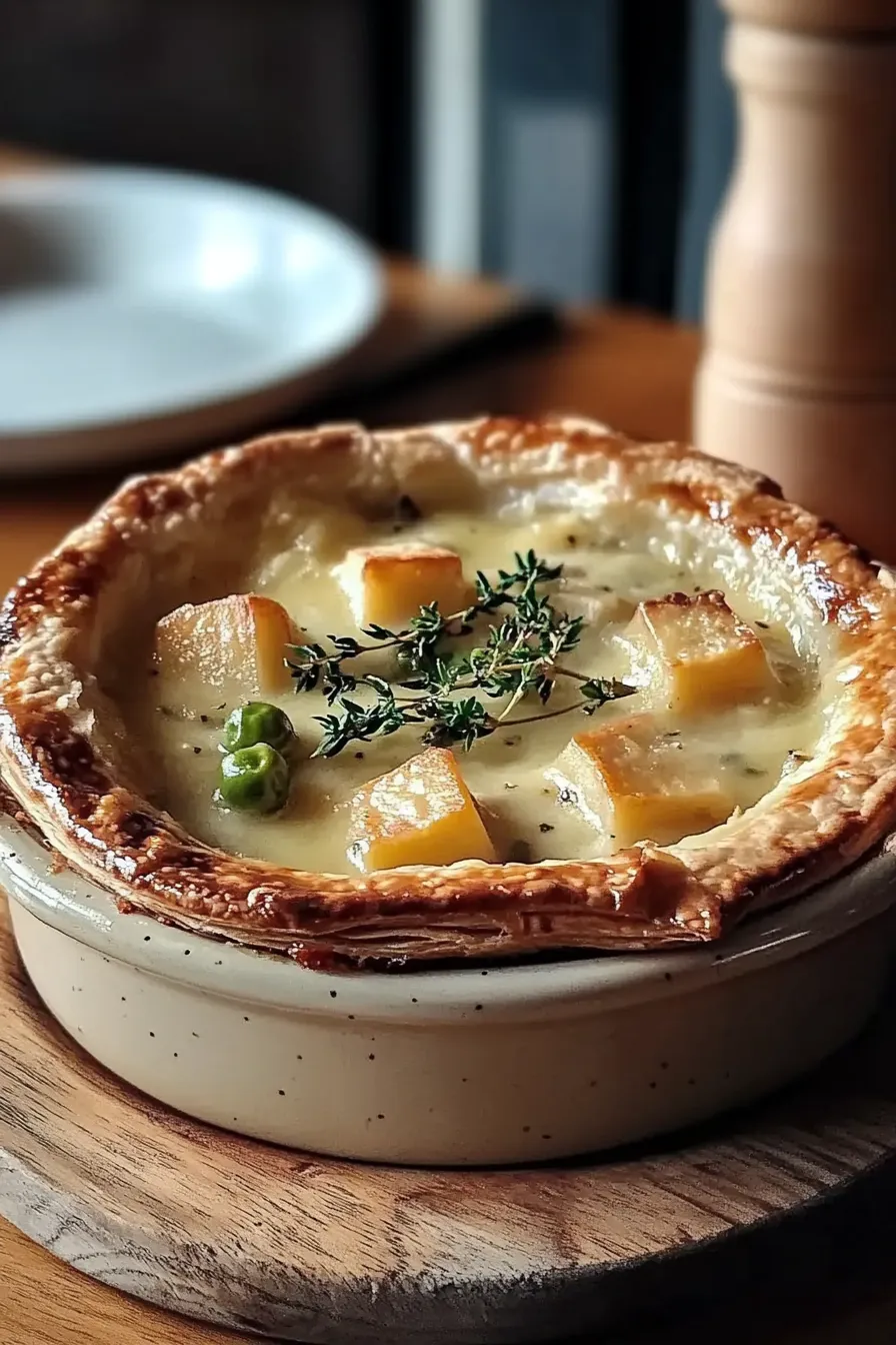 Delicious Chicken Pot Pie with Flaky Pie Crust
