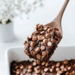Delicious Chocolate Dump Cake Ready to Serve