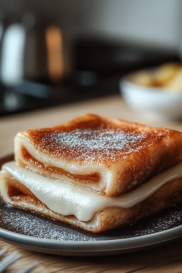 Churro Stuffed French Toast with Cinnamon Sugar Close-Up