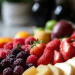 COLORFUL SUMMER FRUIT PLATTER Ready to Impress!