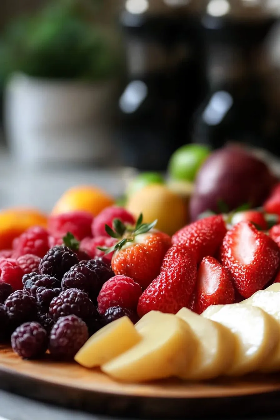 COLORFUL SUMMER FRUIT PLATTER Ready to Impress!