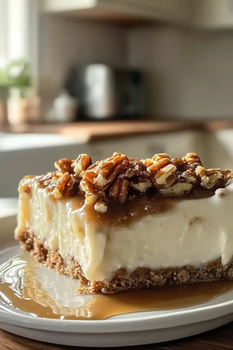 Creamy Pecan Pie Cheesecake - The Perfect Dessert
