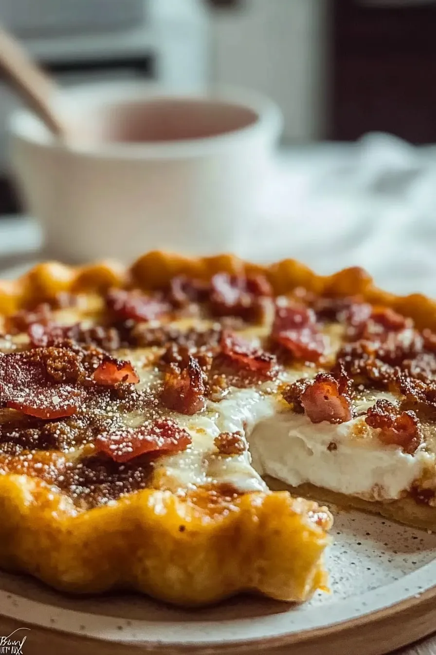 Deep Hamburger Sausage & Pepperoni Pie