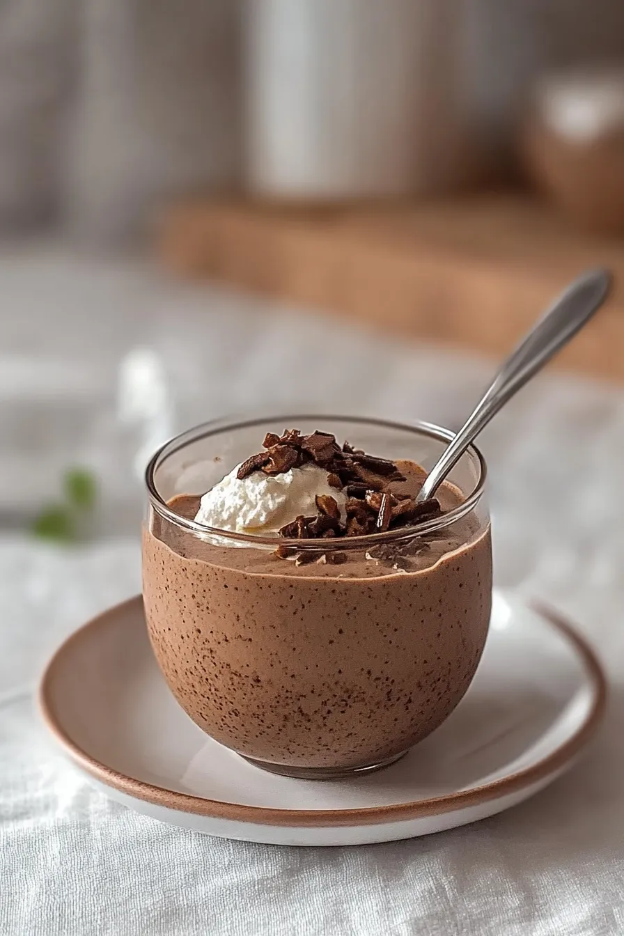 Easy 2-Ingredient Chocolate Mousse