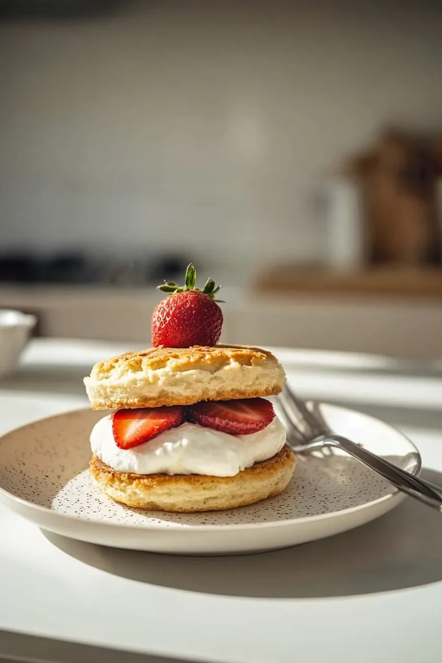 Easy Strawberry Shortcake with Fresh Strawberries