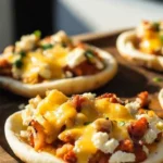 Tasty English Muffin Breakfast Pizzas Perfect for Mornings