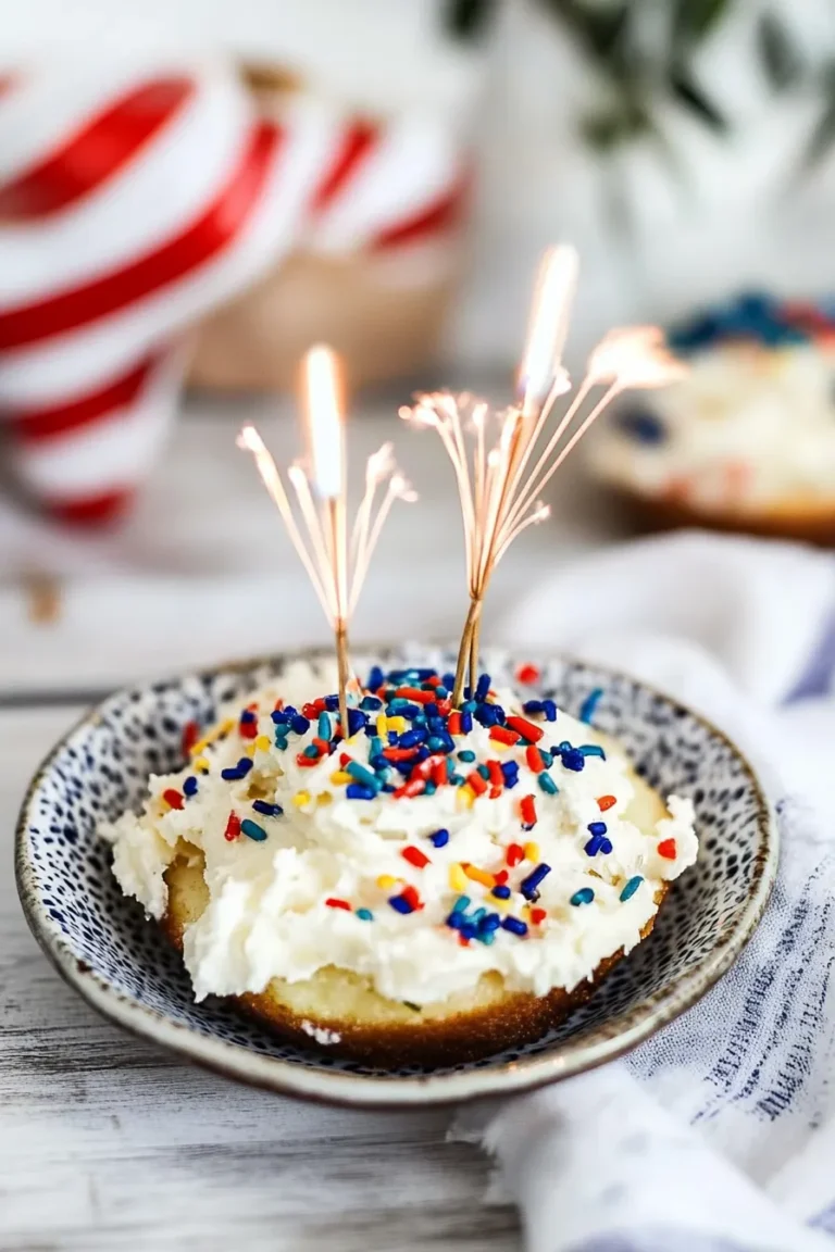 Firecracker Cupcakes Ready to Celebrate