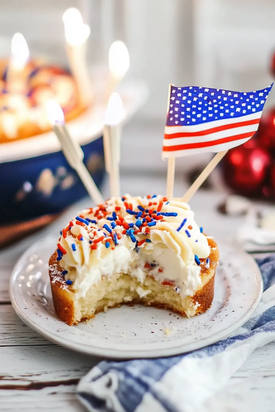 Firecracker Cupcakes
