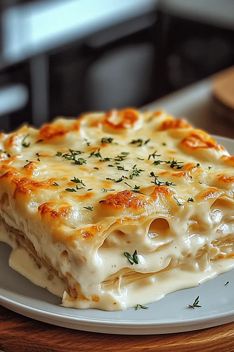 Garlic Butter Shrimp Scampi Lasagna: Tasty and Comforting Dish