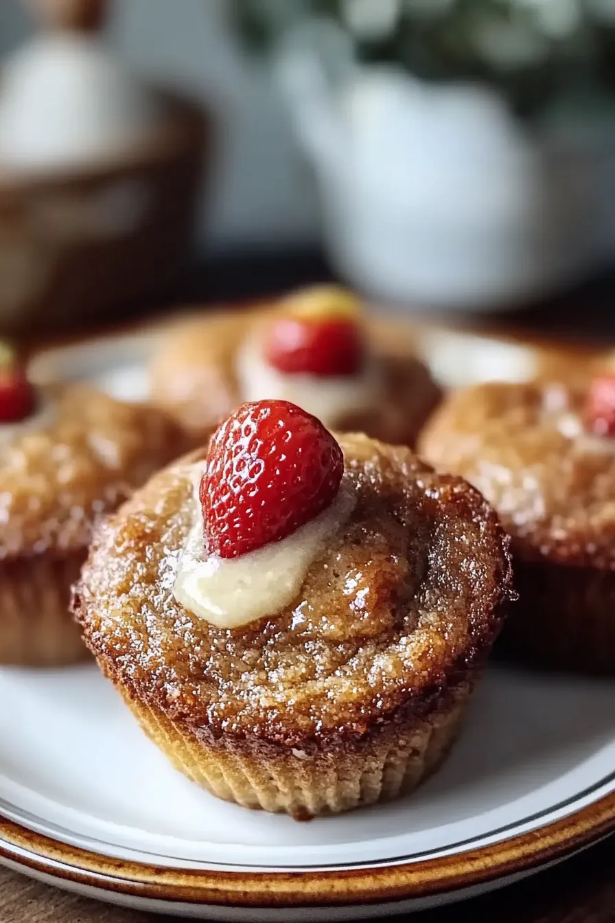 Gluten-free Strawberry Muffins with Dairy-free Option are a must-try!
