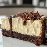 Irresistible Brownie Bottom Cheesecake Slice