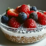 Irresistible Coconut Milk Chia Pudding Bowl