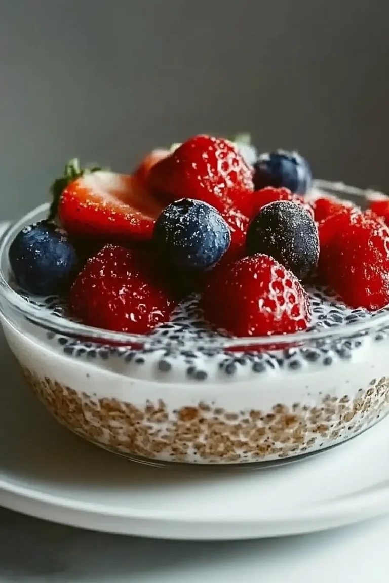 Irresistible Coconut Milk Chia Pudding Bowl