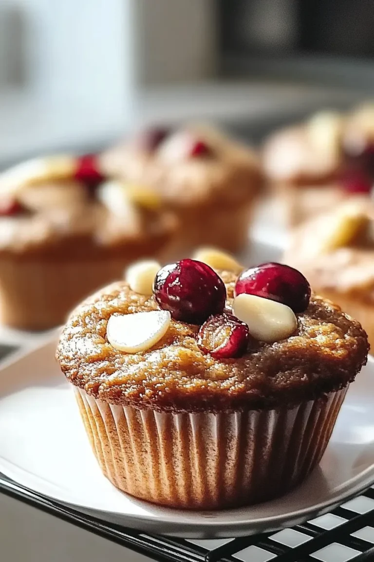 Paleo Cranberry Orange Pecan Muffins - A Delicious Treat