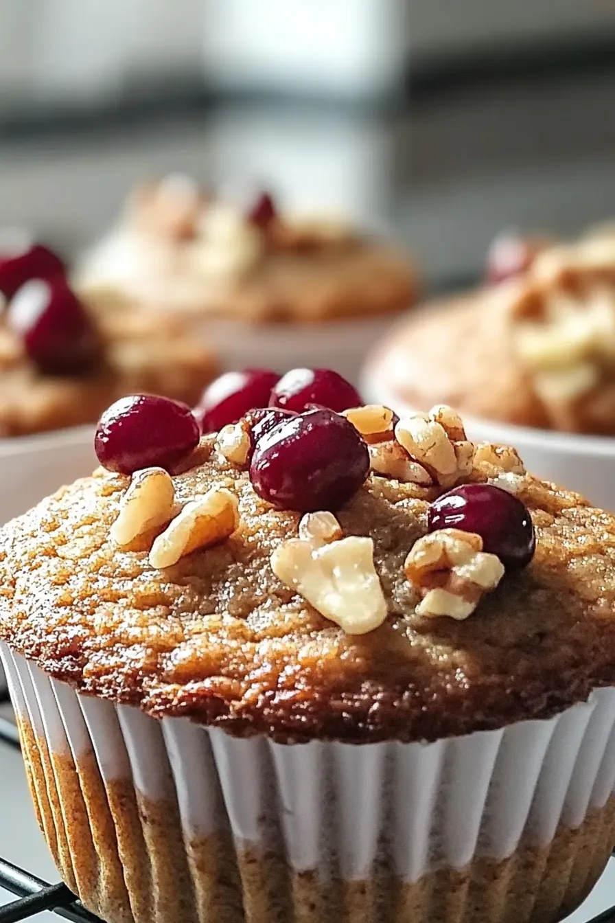 Paleo Cranberry Orange Pecan Muffins are a must-try!