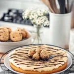 Decadent Samoa Cheesecake Slice