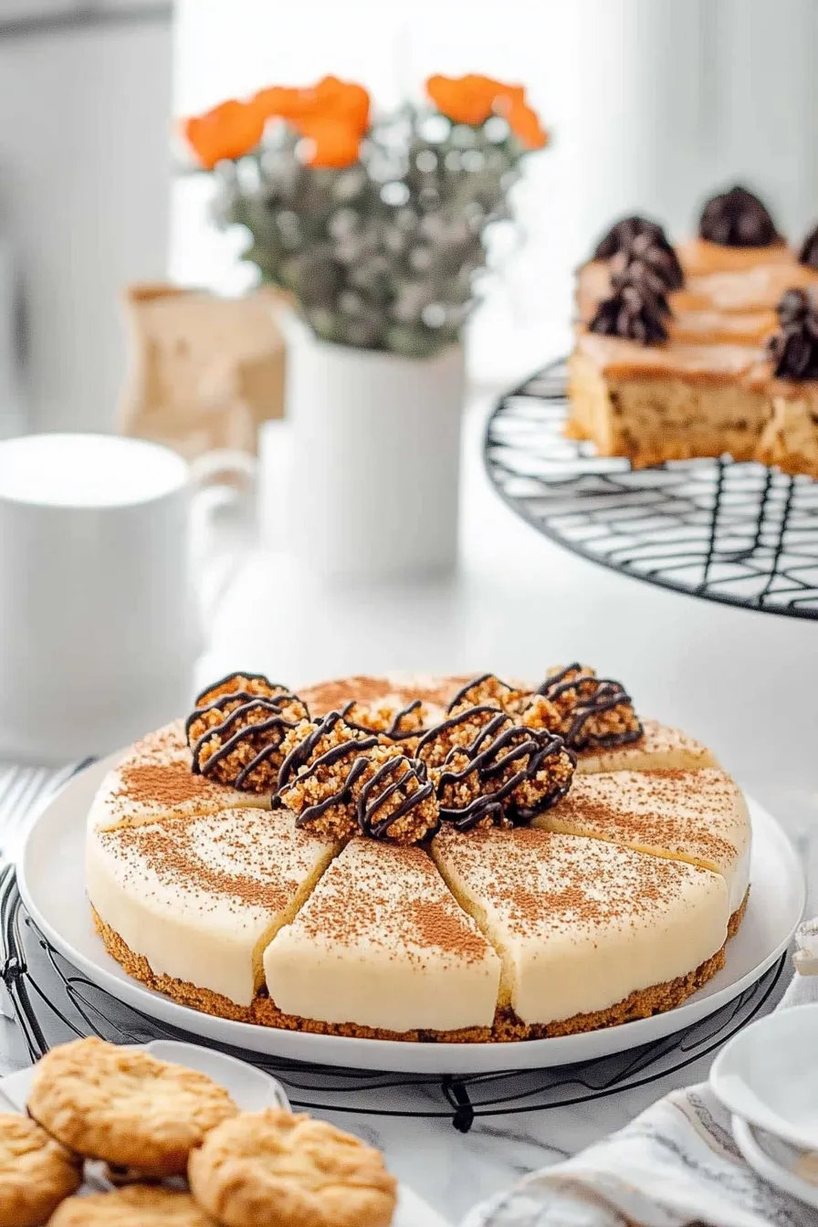 Samoa Cheesecake