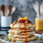 Savoury Dinner Pancakes with Chilli Butter - Flavorful Dish