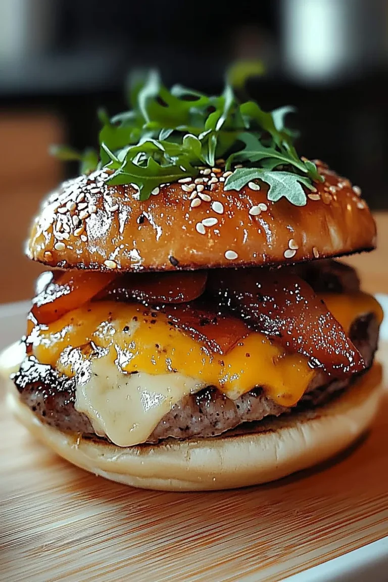 Delicious Smash Burgers with Baconnaise Sauce