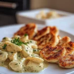 Spicy Garlic Chicken Tortellini in Cheesy Alfredo Cream