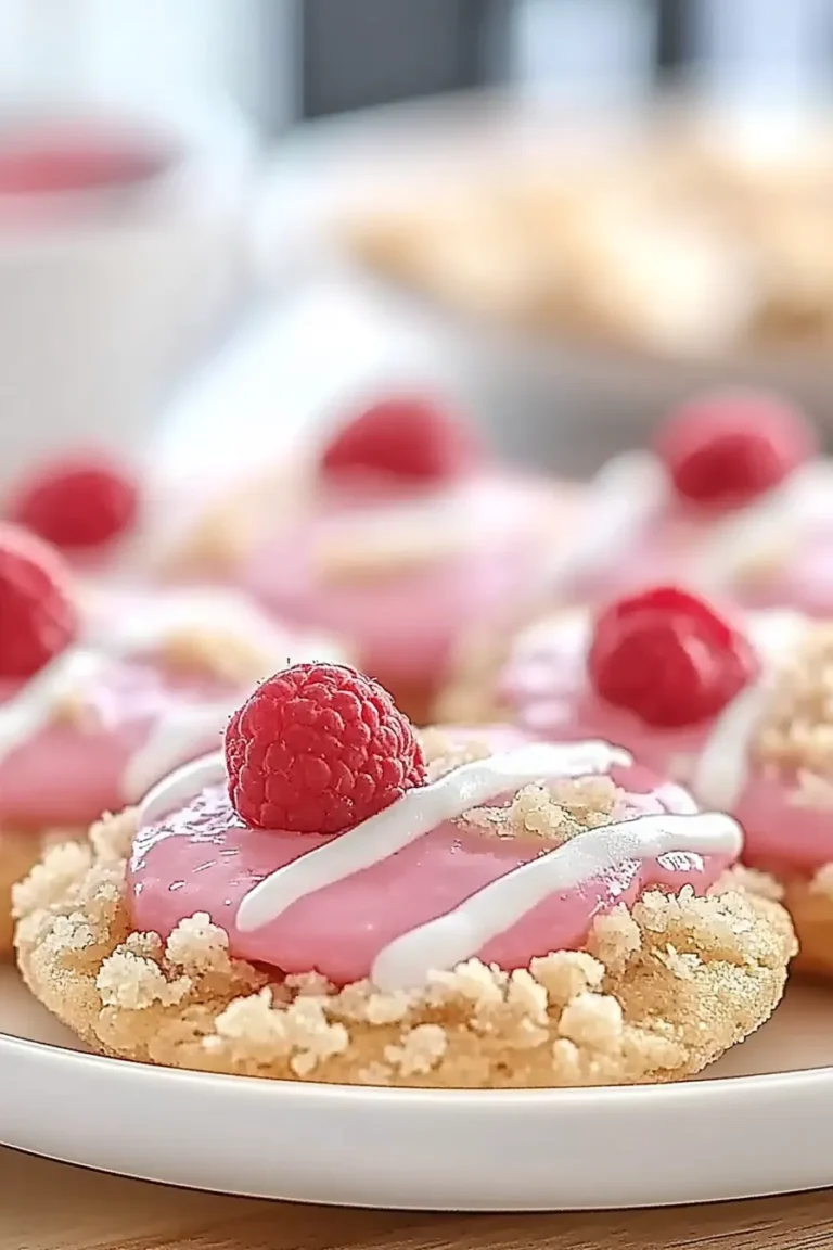 Delicious Strawberry Crunch Cookies Fresh from the Oven